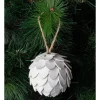 Flash Sale 🧨 Australian House & Garden Eucalyptus Plywood Pinecone OrnamentWhite: 9cm 🎁