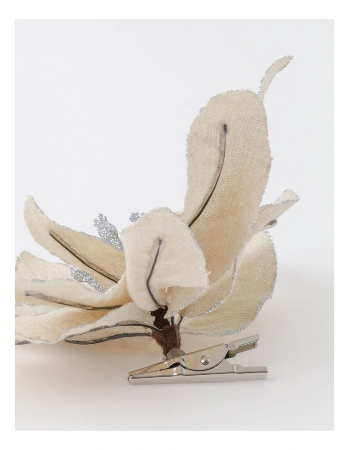 Top 10 π Australian House & Garden Eucalyptus Fabric Poinsettia W/ Glitter ClipNatural: 17cm π - Image 3