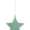 New 🌟 Australian House & Garden Eucalyptus Cameo Green Glitter Star 🎁