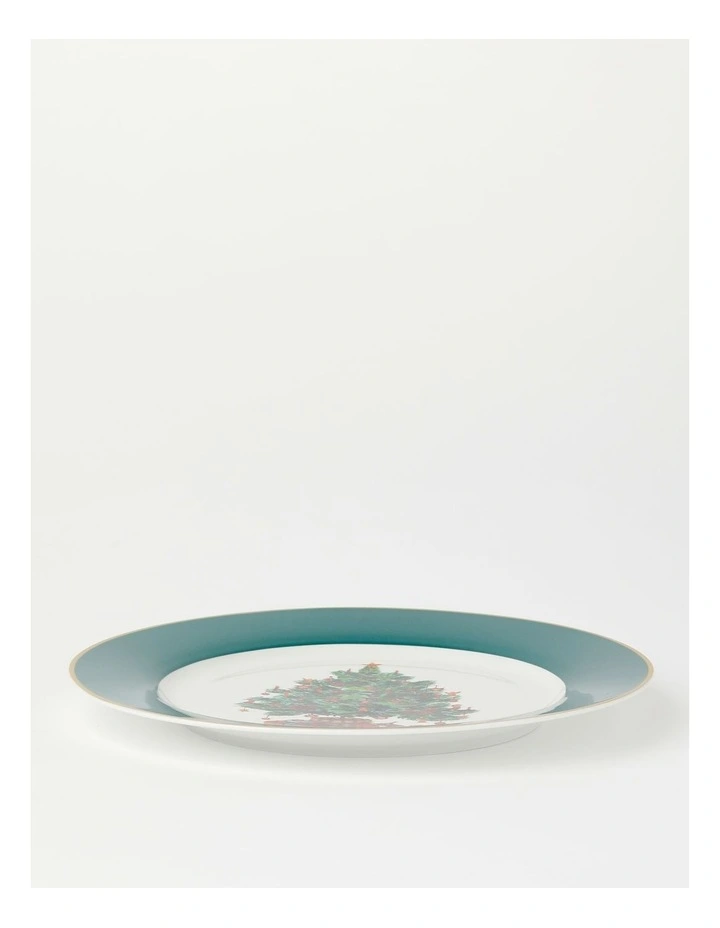Best deal β€οΈ Heritage Heirloom π Christmas Festive Charger Plate Small Treein Green/White π