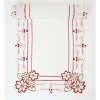 Budget 🥰 Heritage Heirloom Berry Lace Table Runner In White/Red 😀