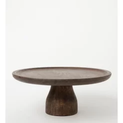 New ๐ Heritage Walnut Look Cake Stand ๐