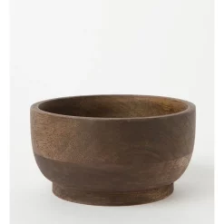 Wholesale ✔️ Heritage Walnut Look Large Serving Bowl ✔️