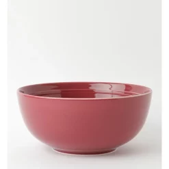 Buy ๐ Heritage Avenue Deep Serving Bowl Crimson โญ