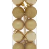 Brand new 👏 Myer Giftorium Heirloom Assorted Gold Shatter-Resistant Baubles 10pk 🤩