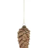 Cheapest 🥰 Myer Giftorium Heirloom Glitter Pinecone Hanging Ornament 🧨