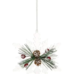 Best reviews of 😀 Myer Giftorium Hanging Heirloom Pine With Acrylic Snowflake 🤩