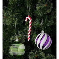 Cheap 🥰 Myer Giftorium Merry & Bright Shatterproof Ornaments 50 Pack In Rainbow 😍