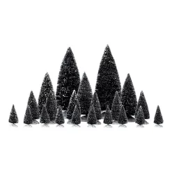 Cheapest 😍 Lemax Assorted Pine Trees Set 21 ⭐