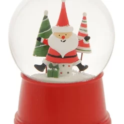 Hot Sale 👍 Myer Giftorium Merry & Bright Polyresin Santa Ball Snowglobe 13 Cm 🤩