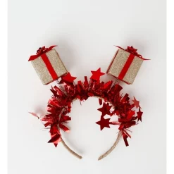 Best reviews of 🛒 Myer Giftorium Merry & Bright Fabric Bouncy Git Box Headband 21 Cm In Red 😍