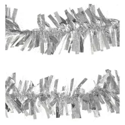 Best Pirce 🔔 Myer Giftorium Traditional Tinsel, Silver 8cm X 4m ✨