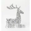 Top 10 🧨 Myer Giftorium Luxe Metal Bejewelled Glitter Sitting Reindeer Decoration 😍