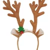 Flash Sale 🔥 Myer Giftorium Merry & Bright Fabric Novelty Antler Headband: 34 Cm 👏