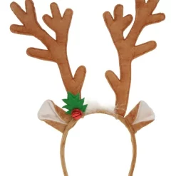 Flash Sale 🔥 Myer Giftorium Merry & Bright Fabric Novelty Antler Headband: 34 Cm 👏