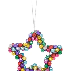 Brand new 🧨 Myer Giftorium Merry & Bright Metal Bell StarMulti: 10cm 💯