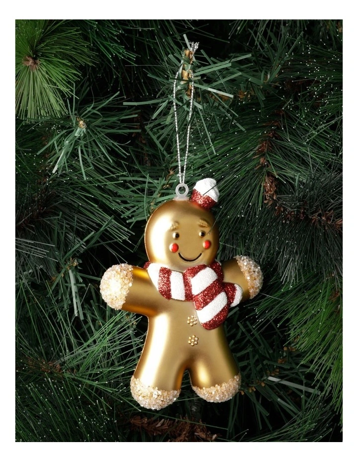 Top 10 π₯° Myer Giftorium Merry & Bright Plastic Gingerbread Man OrnamentBrown: 12cm π