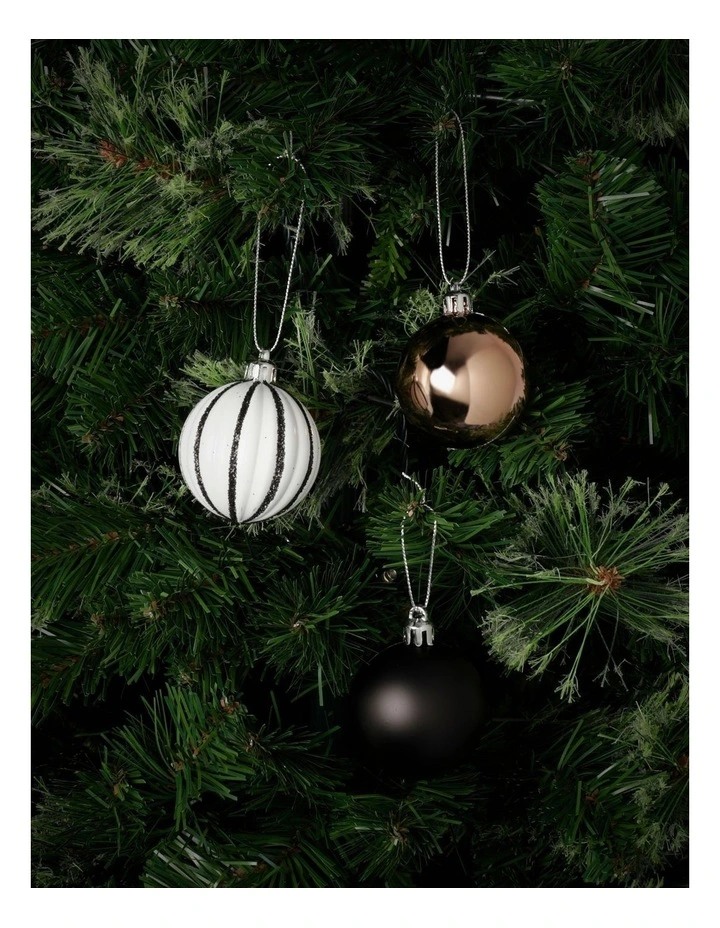 Discount π― Myer Giftorium Merry & Bright Shatterproof Baubles 25 Pack In Multi π