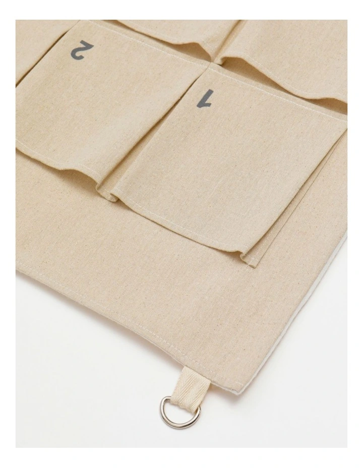 Wholesale β€οΈ Australian House & Garden Eucalyptus Fabric Hanging CalendarWhite: 70 Cm π - Image 2