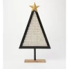 Best deal ❤️ Myer Giftorium Modern Holiday Wooden & Rattan Table Tree Decoration In Natural/Black ⭐