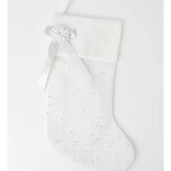 Discount โจ Myer Giftorium Luxe Fabric Sequin 42cm Stocking In White ๐งจ