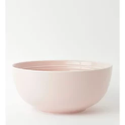 New โจ Heritage Avenue Deep Serving Bowl Pink ๐
