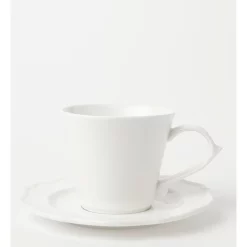 Best deal 😀 Heritage Scalloped Cup & Saucer White 💯