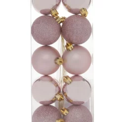 Best deal 🛒 Myer Giftorium Luxe 10 Pieces Pink Matte, Glitter And Shiny 6cm 🥰