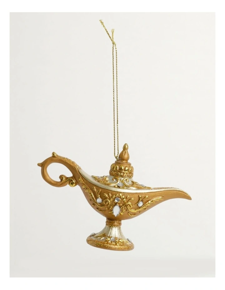 Best deal π Myer Giftorium Luxe Polyresin Oil Lamp OrnamentChampagne: 7cm π - Image 2