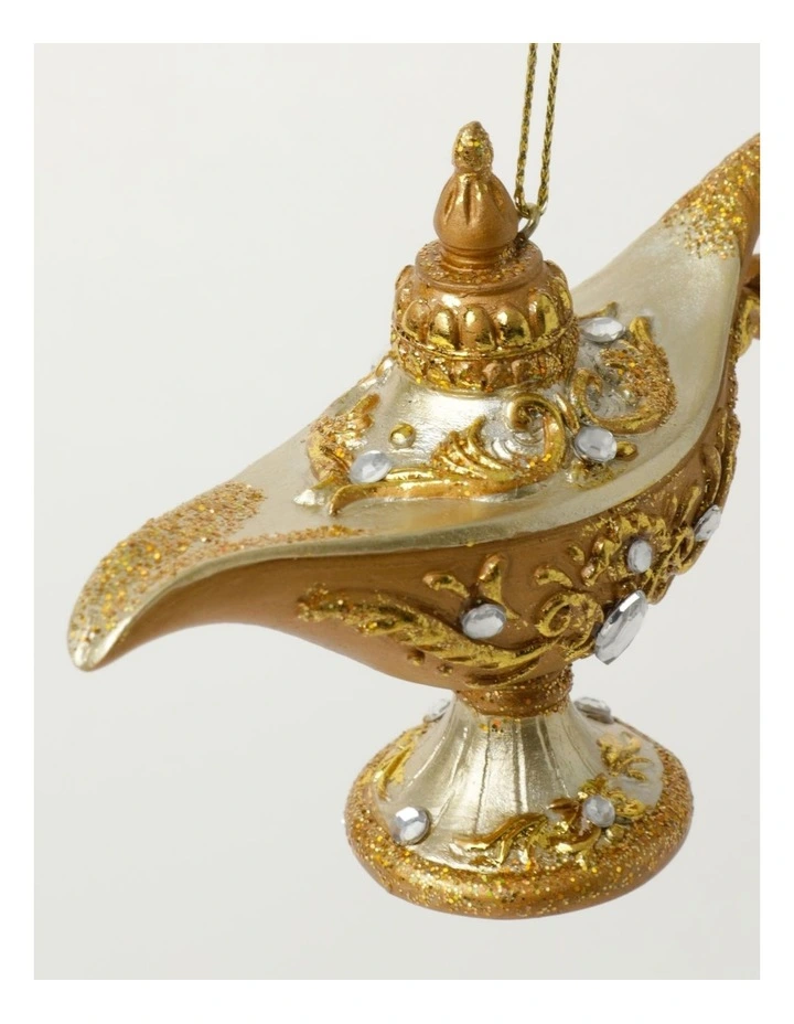 Best deal π Myer Giftorium Luxe Polyresin Oil Lamp OrnamentChampagne: 7cm π - Image 3