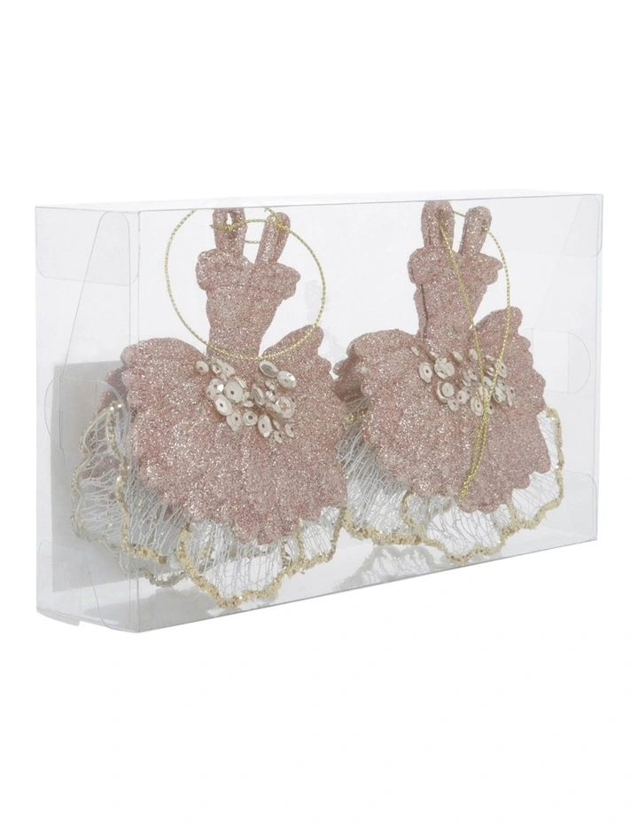 Best Pirce β¨ Myer Giftorium Luxe 2 Pieces Plastic Lilac Glitter Ballet π Dress W/ Pearls N Sequins βοΈ - Image 2