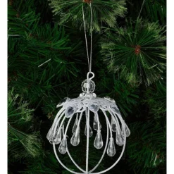 Top 10 🔥 Myer Giftorium Luxe Jewelled Wire Bauble In White 🎉