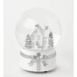 Best deal 😉 Australian House & Garden Eucalyptus Polyresin House & Trees Musical SnowglobeWhite/Silver: 21cm 🎁