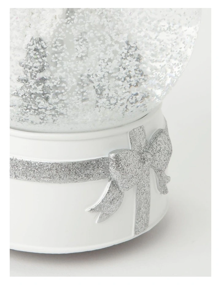 Best deal π Australian House & Garden Eucalyptus Polyresin House & Trees Musical SnowglobeWhite/Silver: 21cm π - Image 3