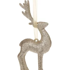 Top 10 🎉 Myer Giftorium Luxe Glitter Reindeer Hanging Gold Glitter Plastic 👍