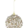 Best deal ✔️ Myer Giftorium Luxe 80mm Pink Glittered And Sequin Pearl Bauble 🛒