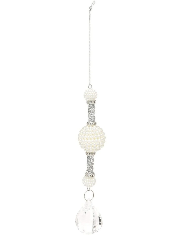 Deals π Myer Giftorium Luxe Drop Pearl And Crystal Hanging Ornament π―