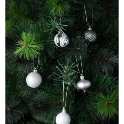 Flash Sale 😀 Australian House & Garden EC 30 Pack Shatterproof BaublesSilver/White: 4cm 💯