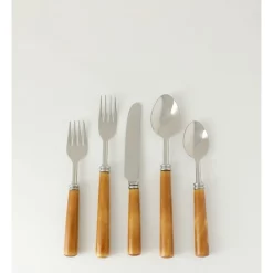 Brand new ⌛ Australian House & Garden Wood Look Resin Cutlery Set 16pc 💯