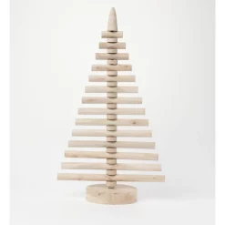 Best deal 🎉 Australian House & Garden Eucalyptus Wooden Swivel Table Tree Decoration 60 Cm In Natural 🎁